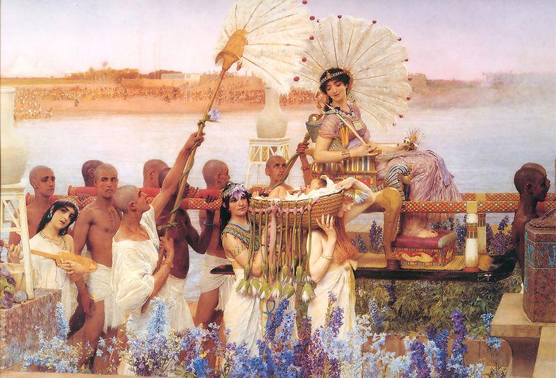 Laura Theresa Alma-Tadema The finding of Moses